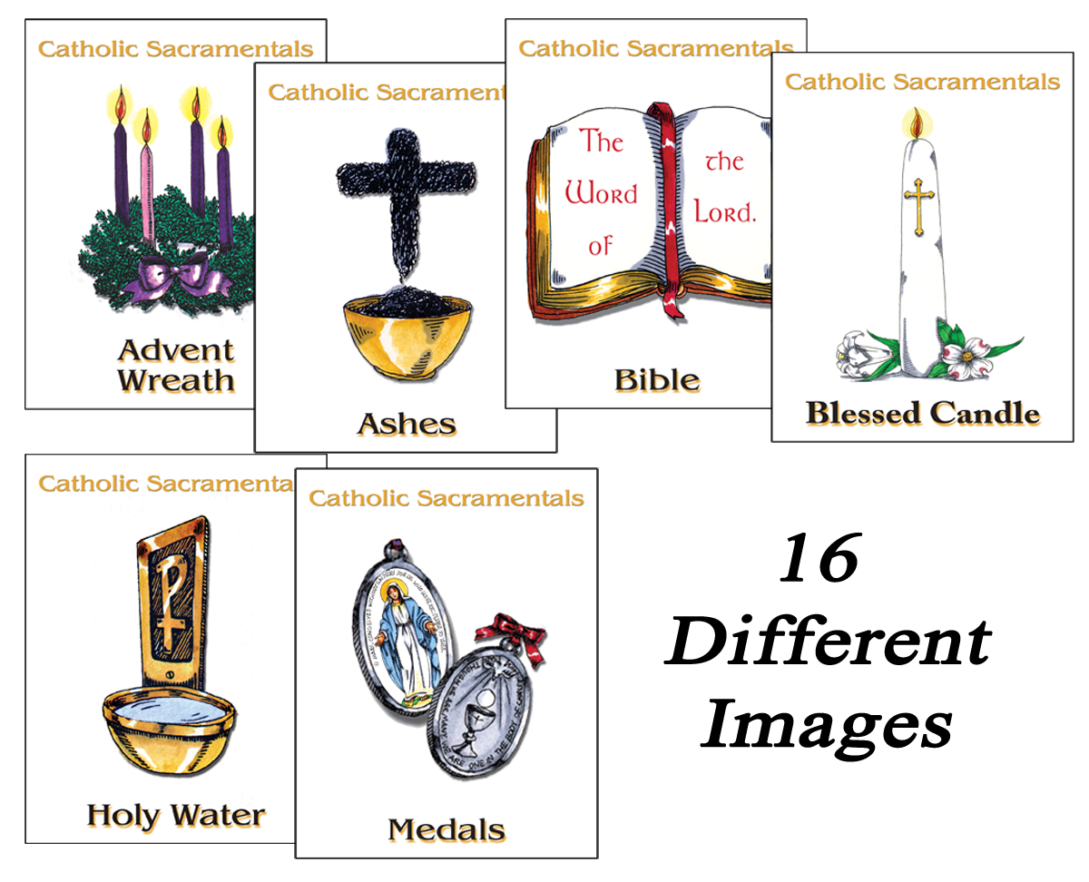 Catholic Sacramentals Classroom Cards