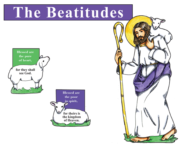 The Beatitudes Cutouts