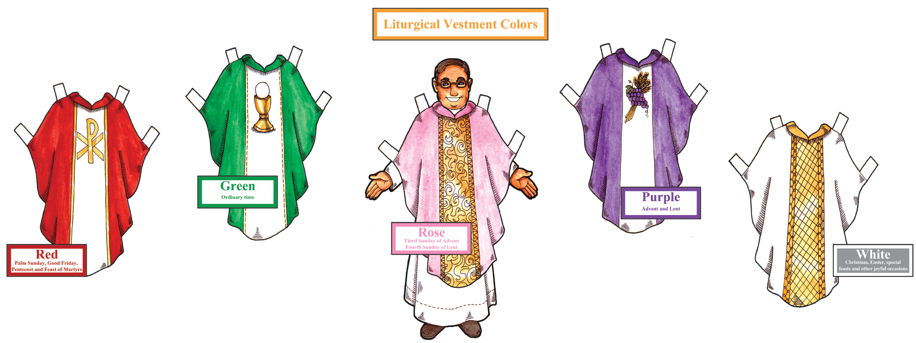 Father Nick and His Vestments