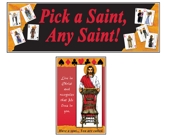 Pick a Saint Banner Kit