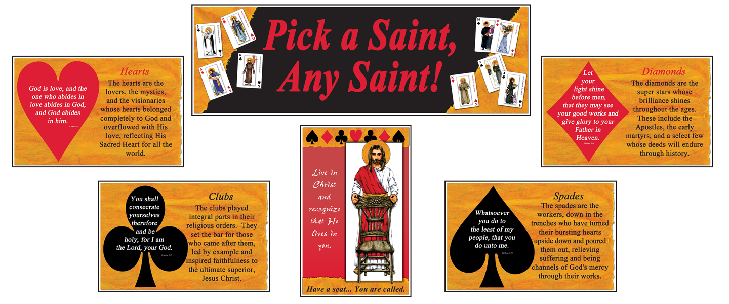 Pick a Saint, Any Saint Banner Kit