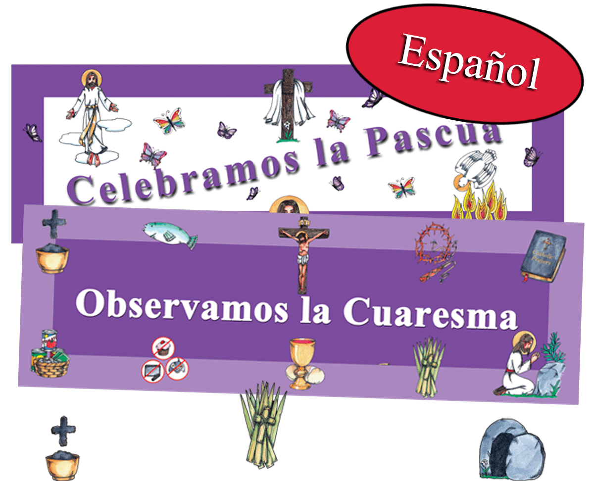Spanish Lent Easter Banner