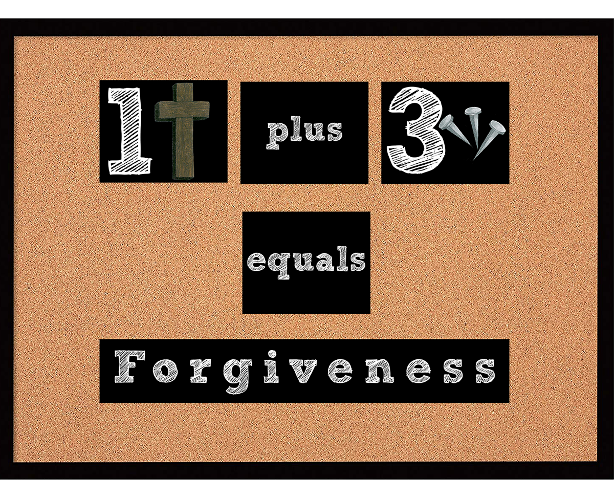 1 + 3 = Forgiveness
