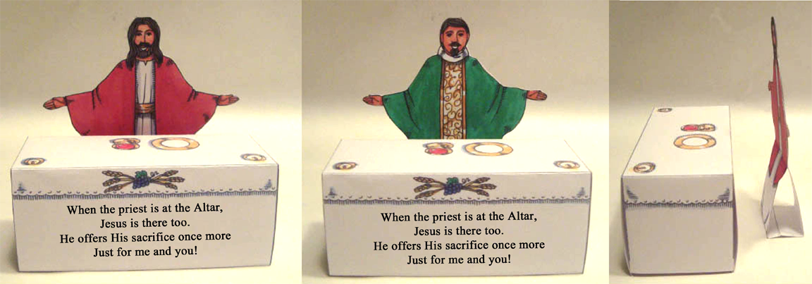 Jesus/Priest at Altar
