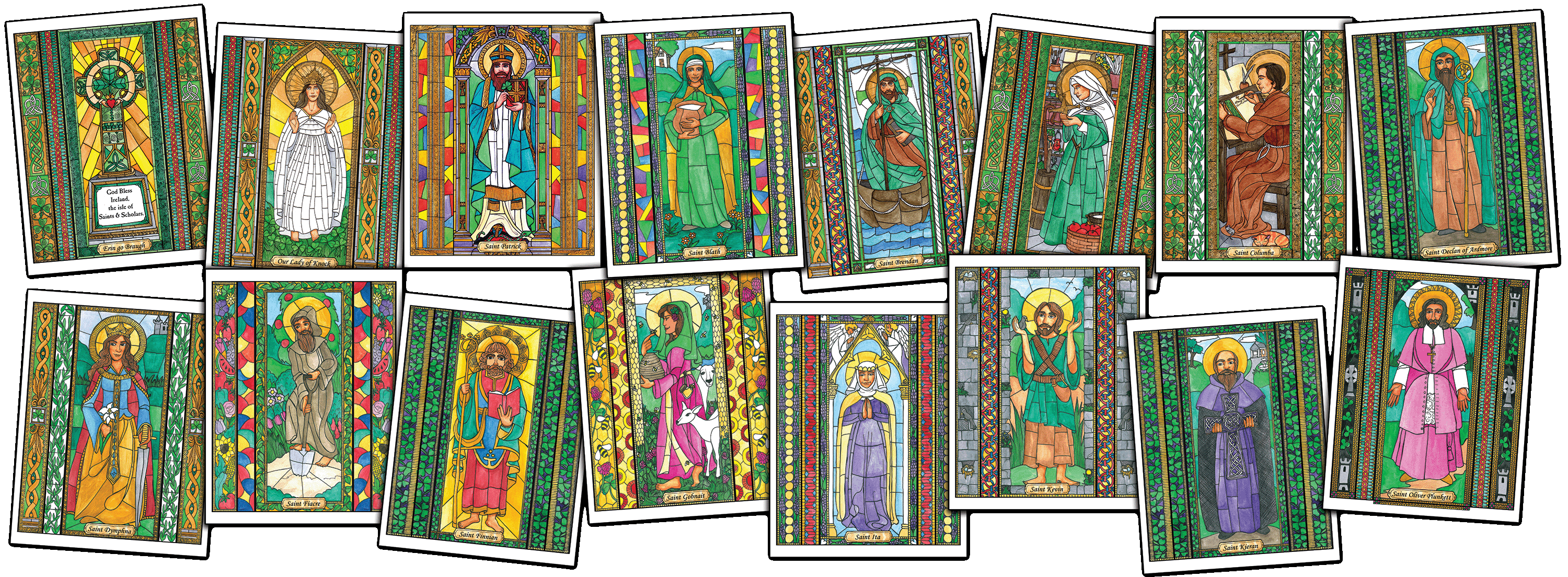 Saints of Ireland Coloring Portfolio