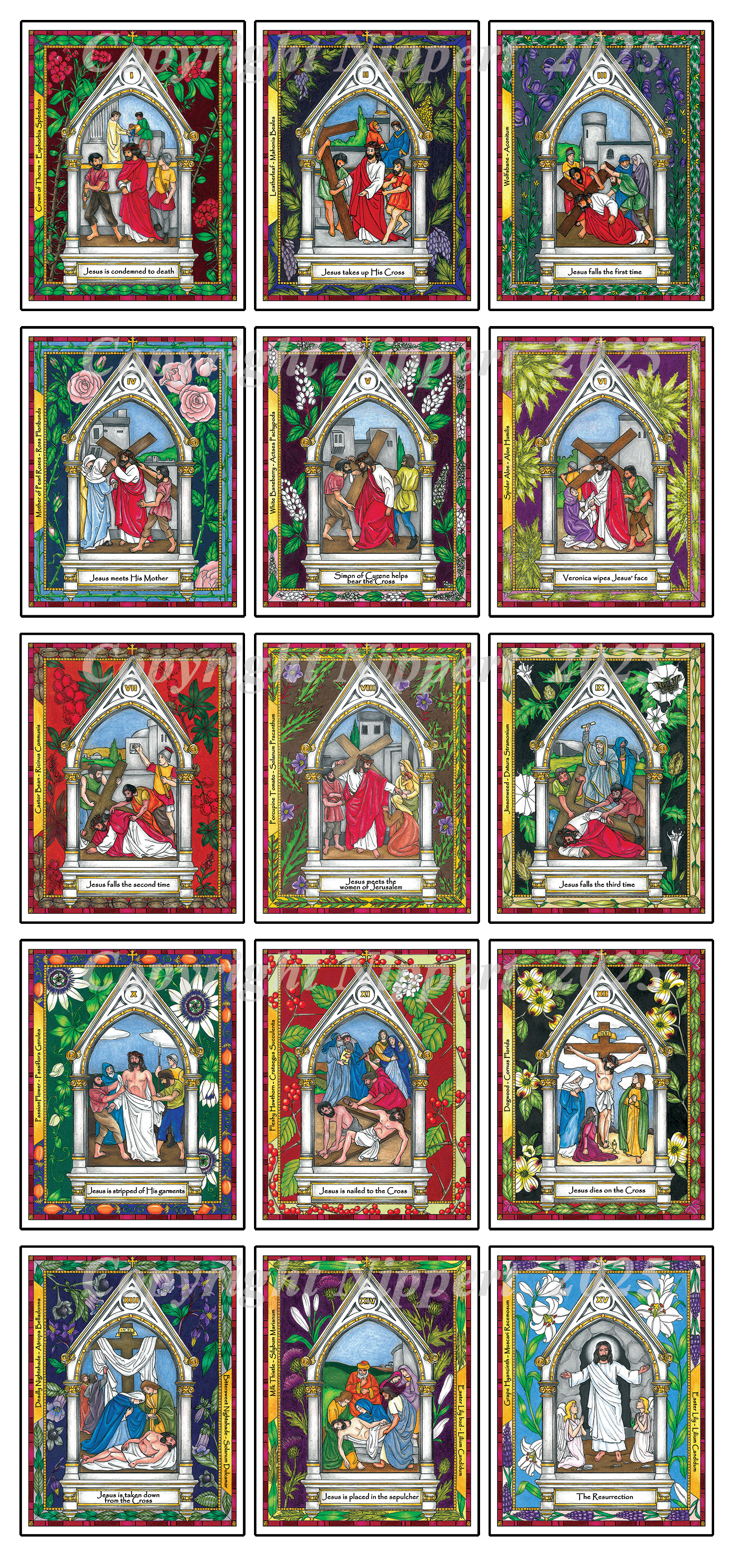 Our Stations of the Cross Classroom Cards