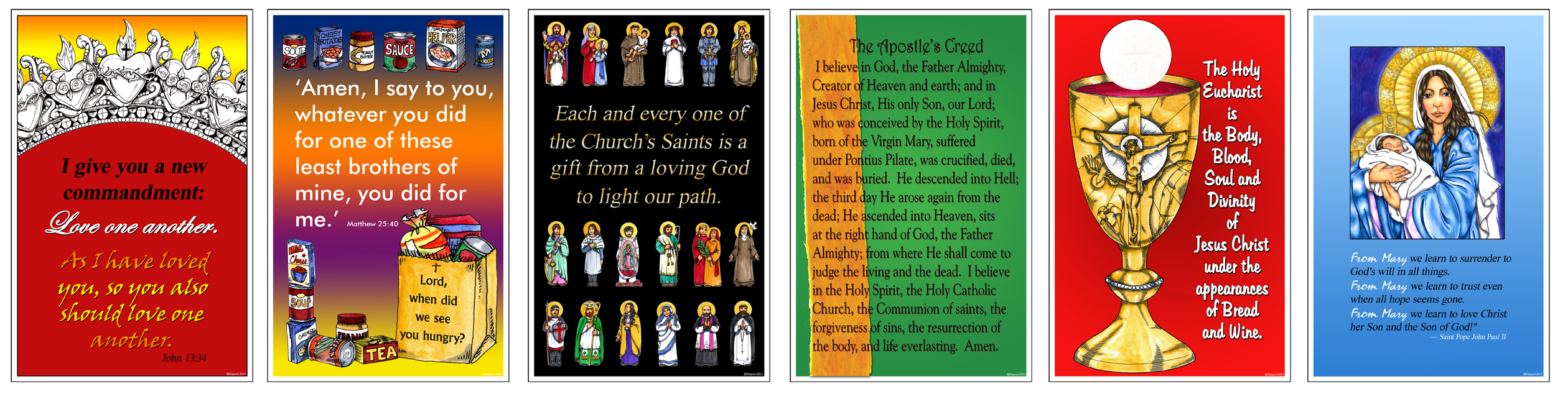 Catholic Basics Mini Posters