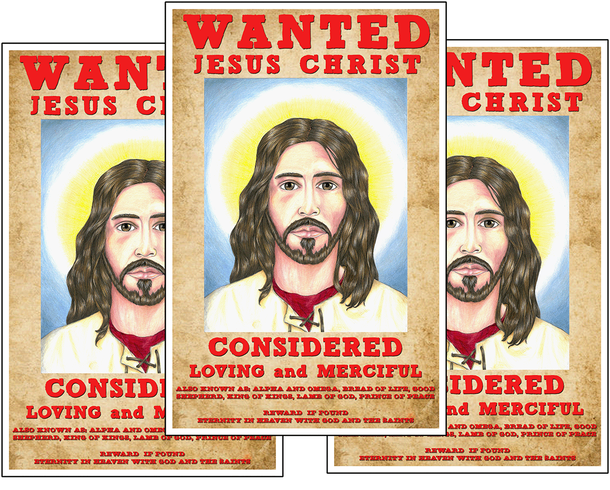 Wanted Poster Jesus Christ