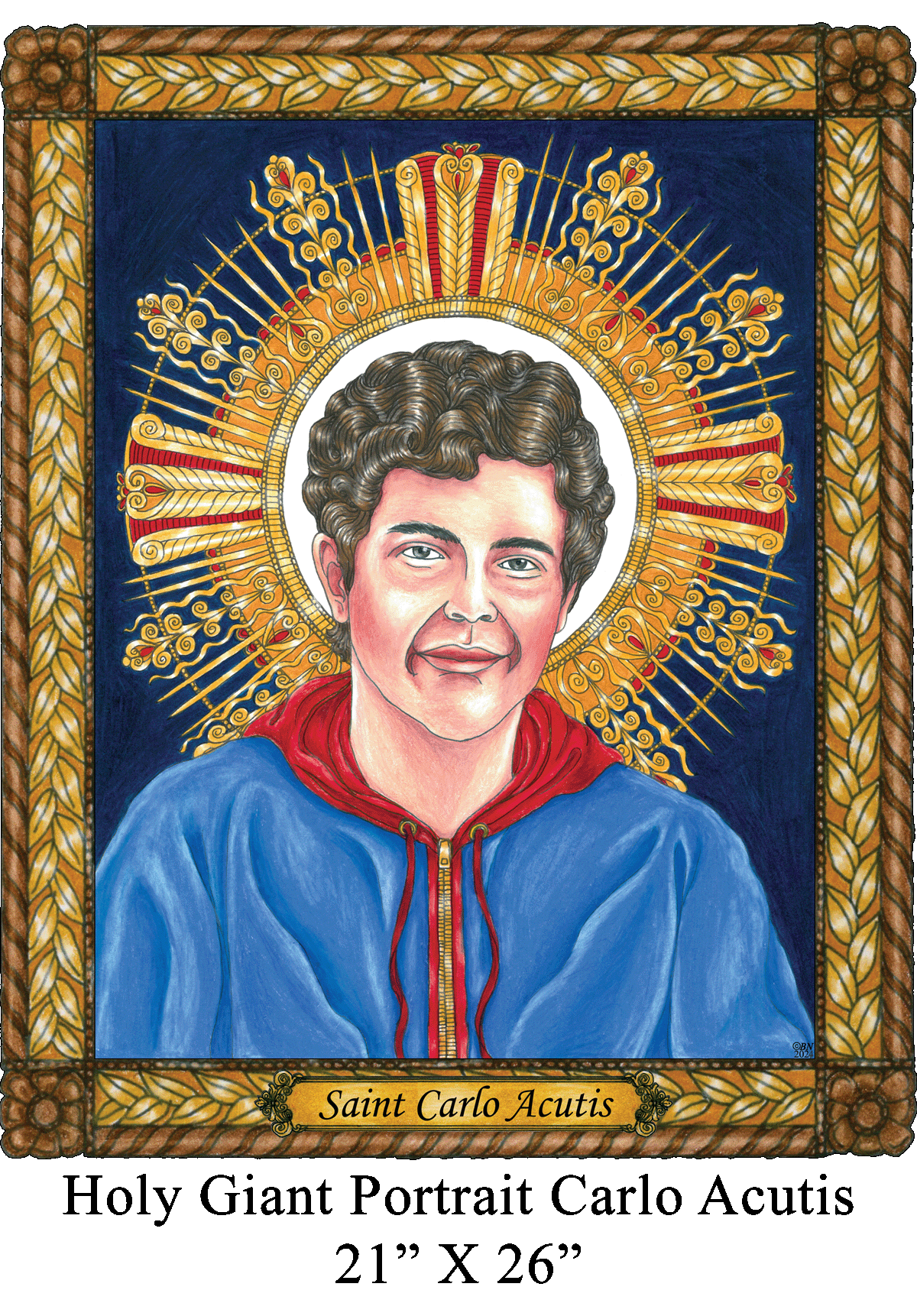 Holy Giants Portrait Carlo Acutis #1