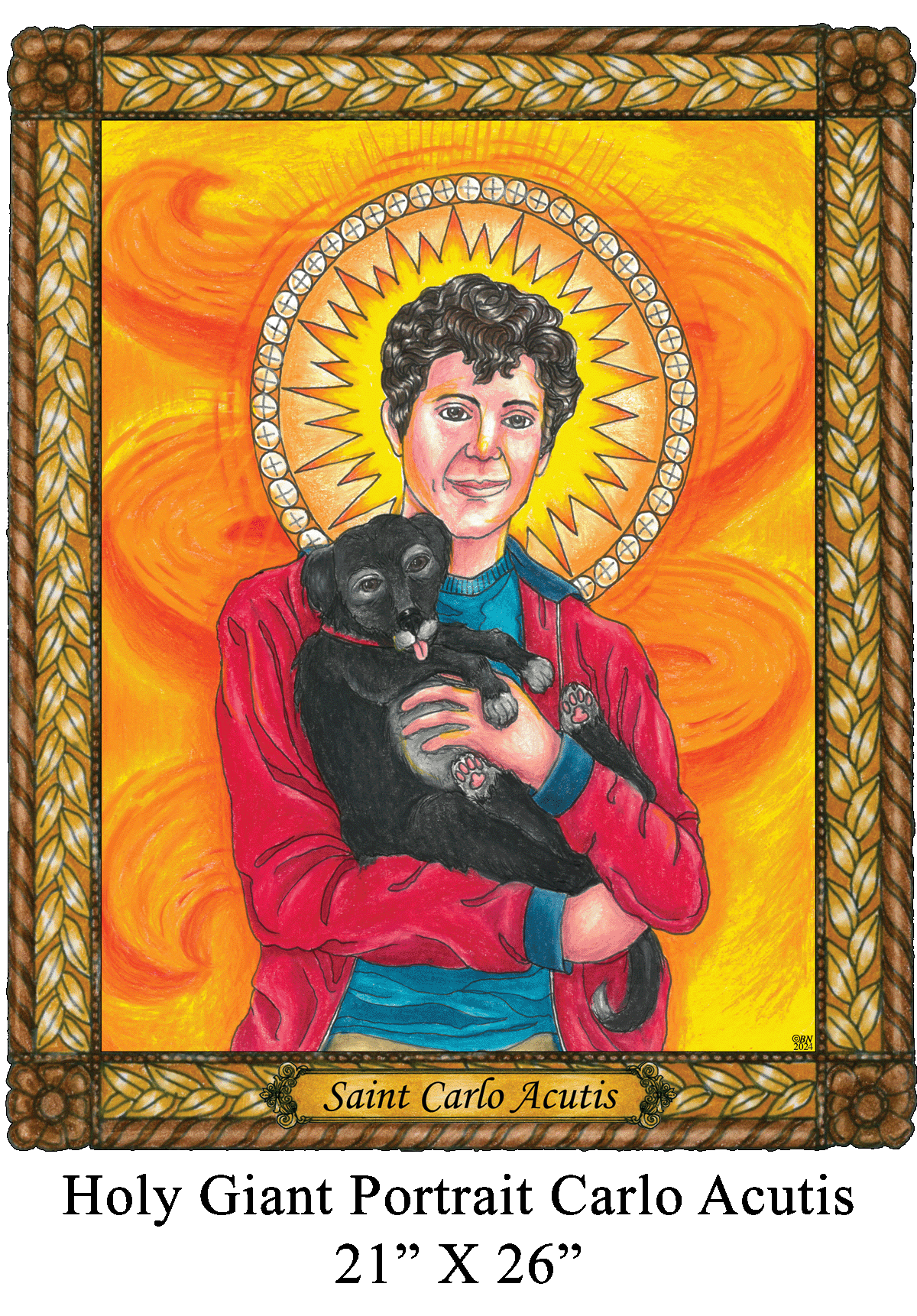 Holy Giants Portrait Carlo Acutis #2