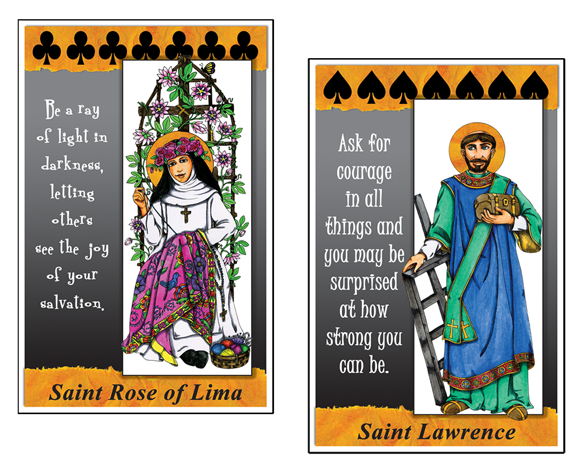 Pick a Saint Poster Set 2