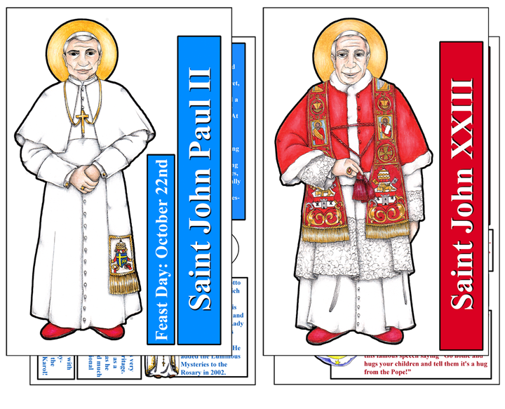 Pope Bulletin Board Set 1
