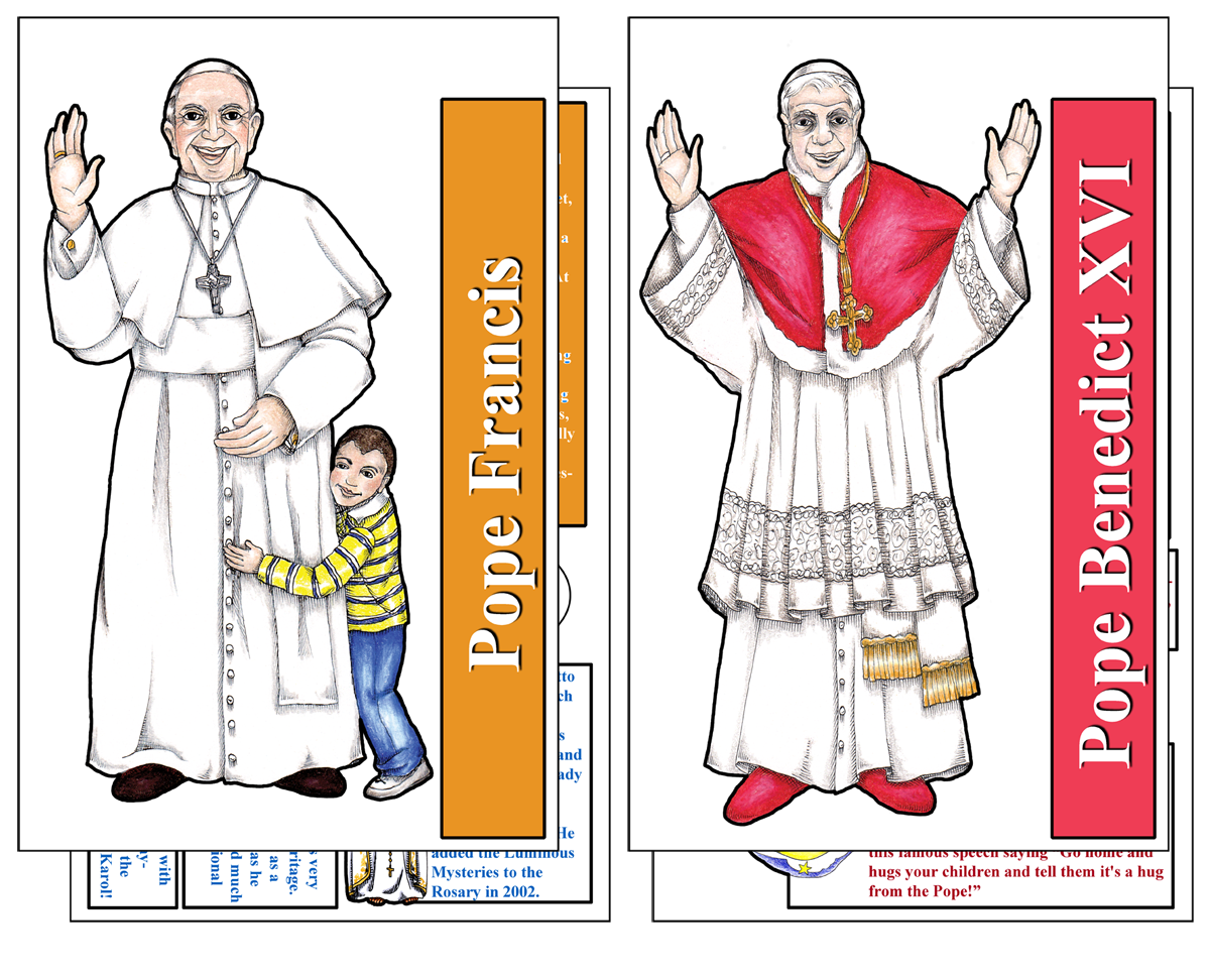 Pope Bulletin Board Set 2