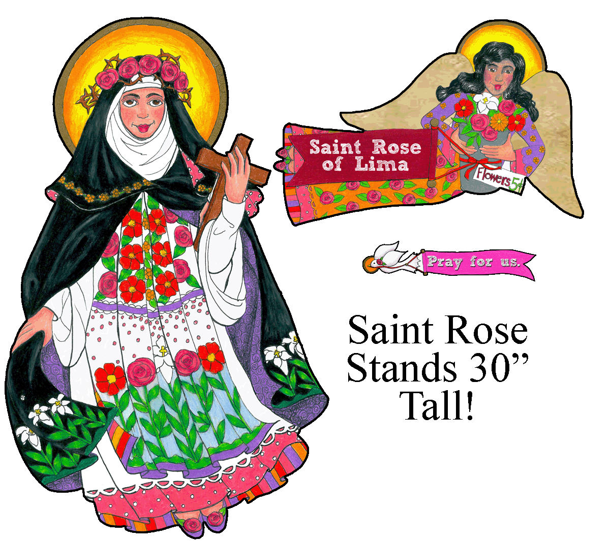 Boho Saint Rose of Lima