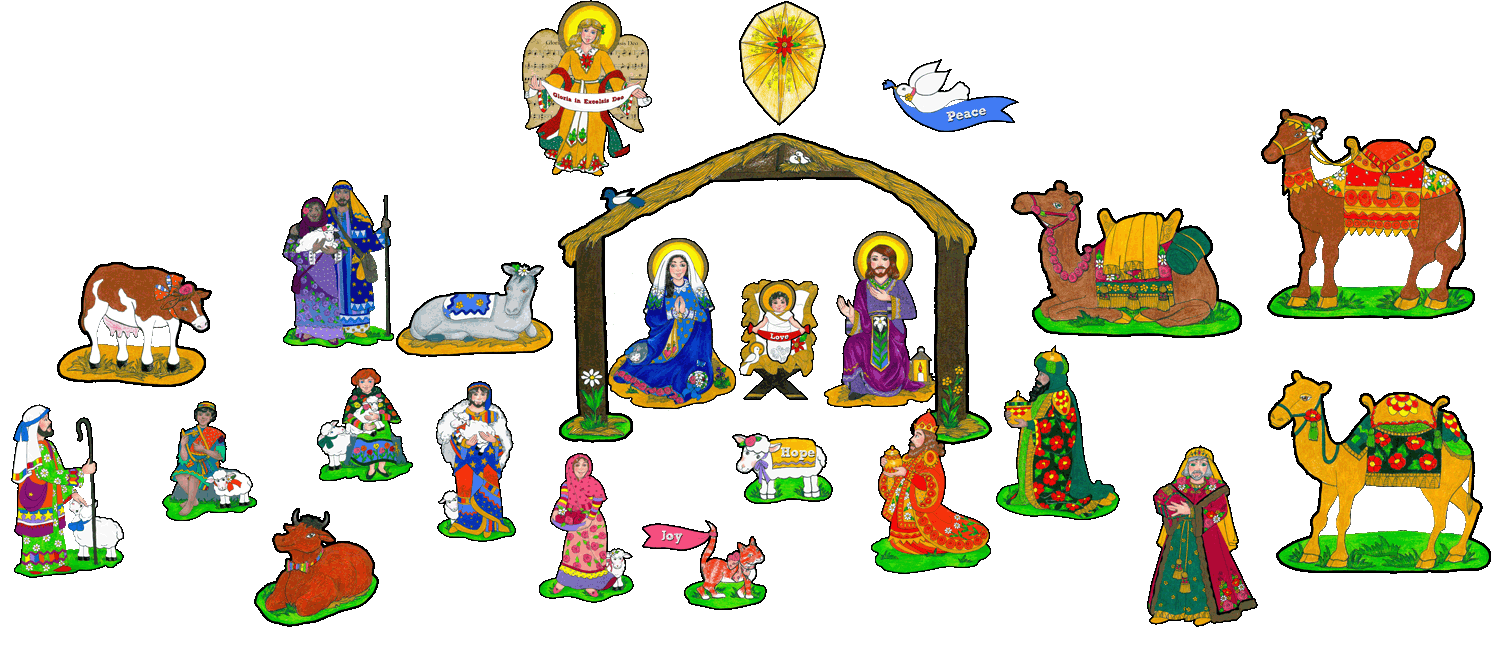 Boho Nativity