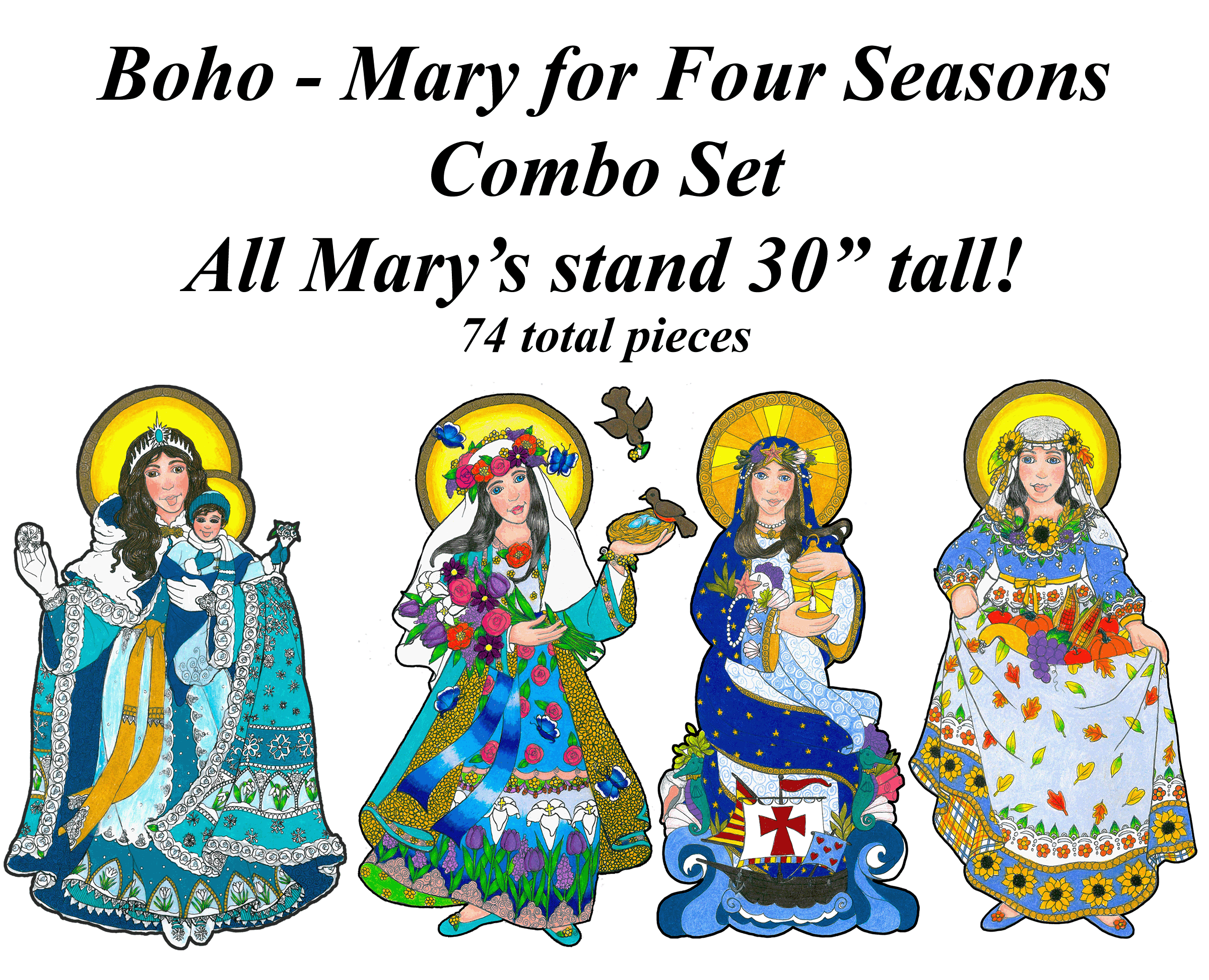 Boho Mary for Four Seasons