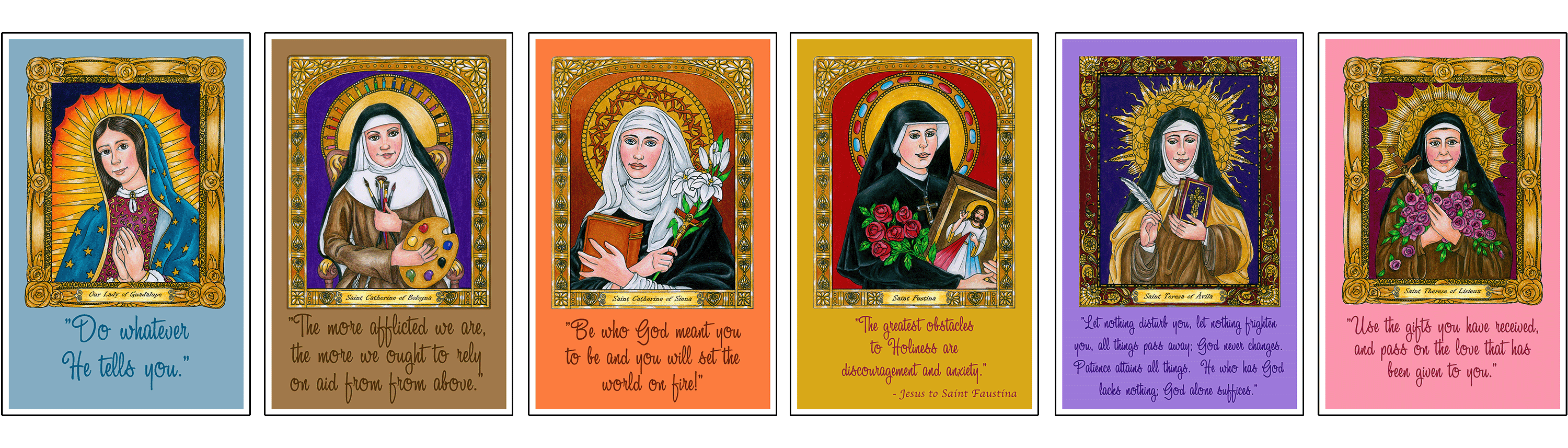 Amazing Quotes from Strong Female Saints