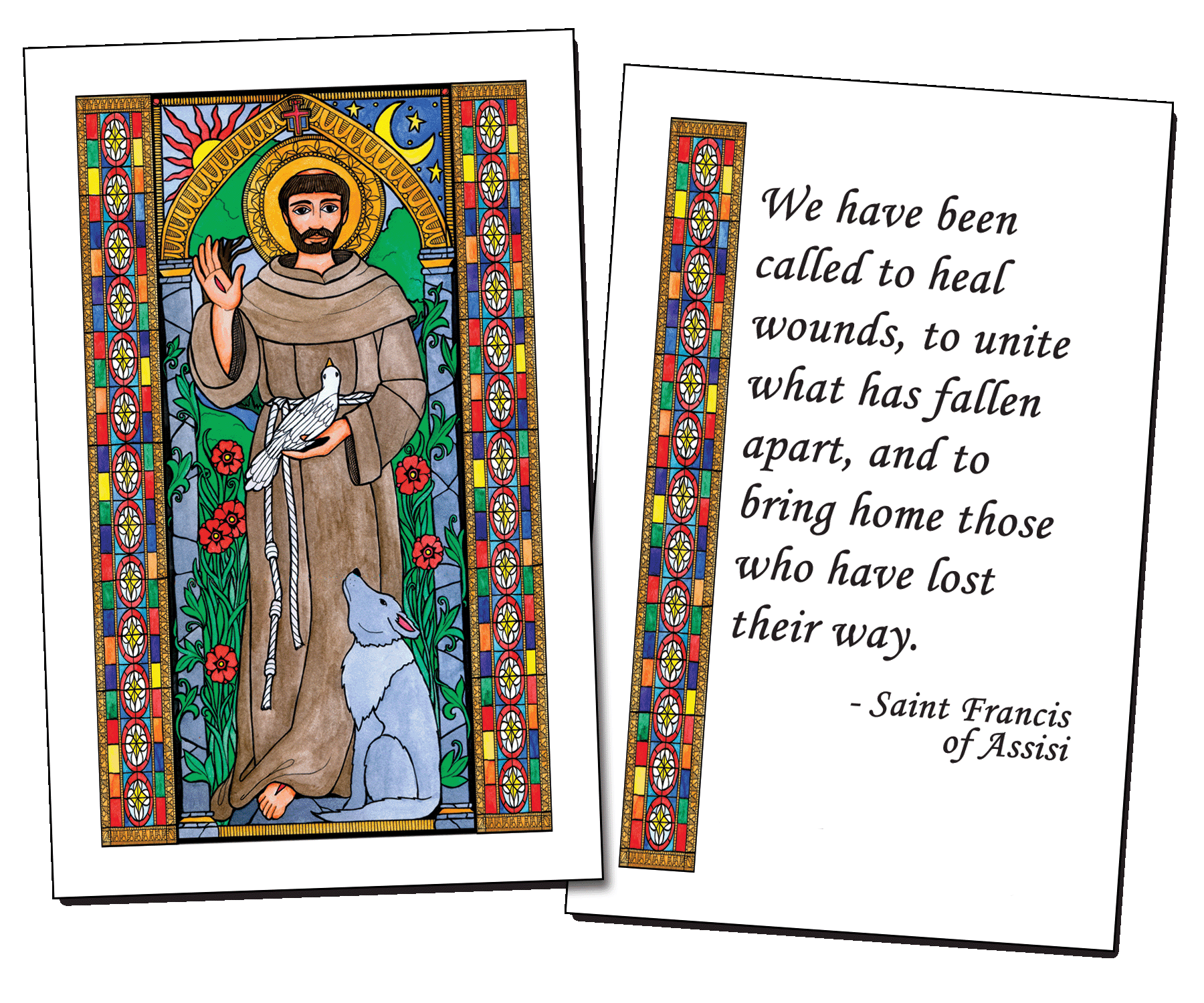 Saint Francis Holy Cards