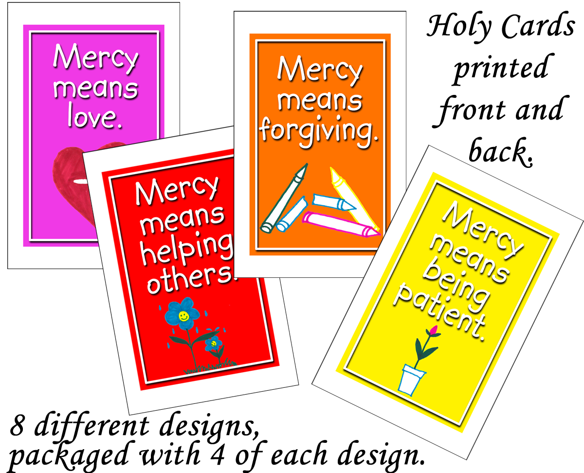 Kid Mercy Holy Cards