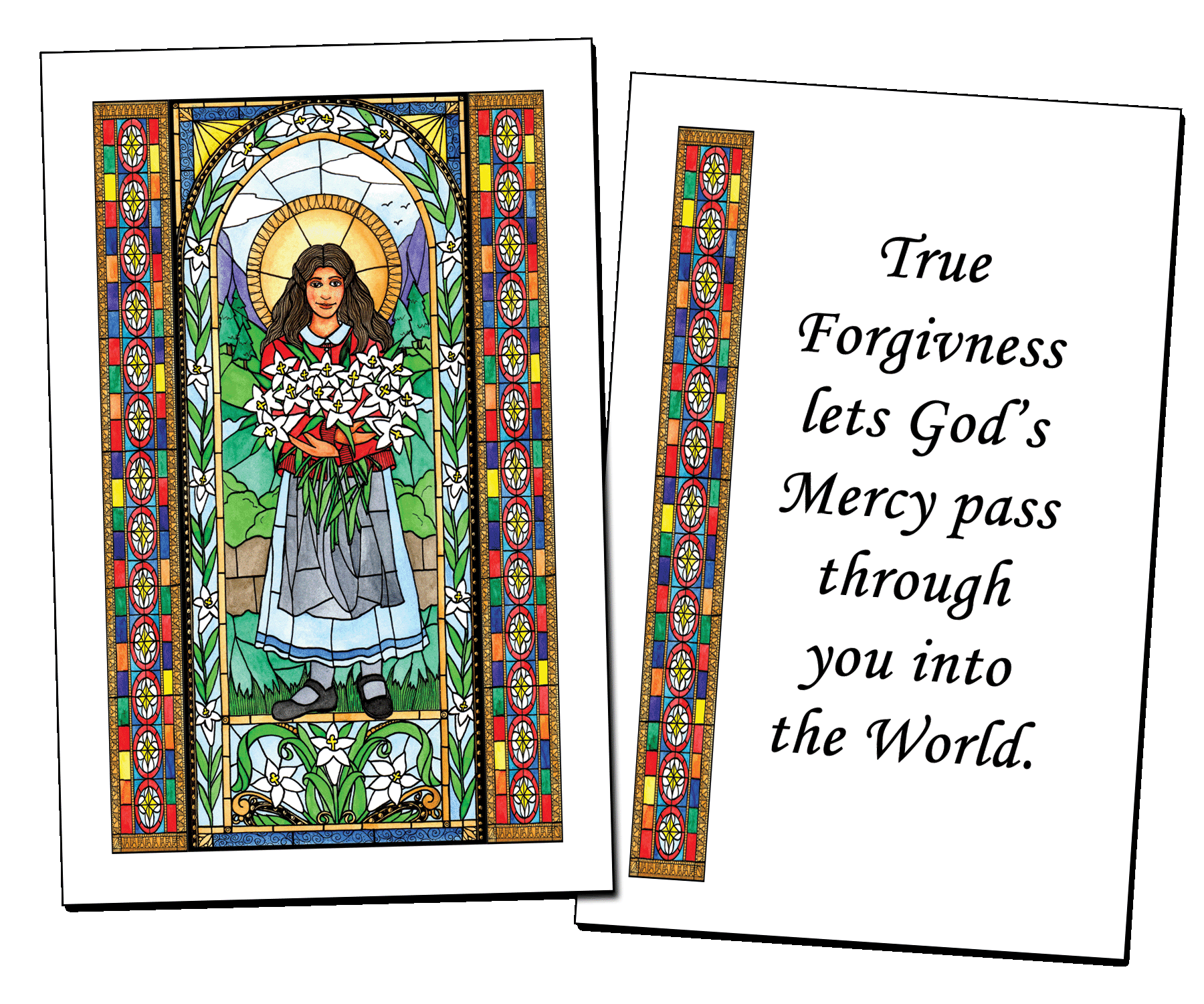 Saint Maria Goretti Holy Cards