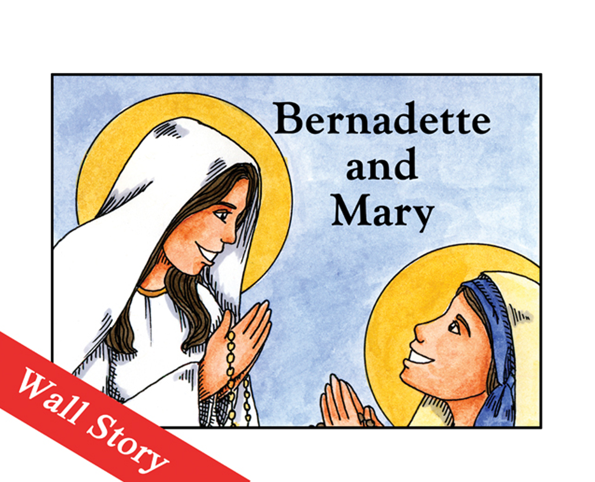 Bernadette and Mary Wall Story