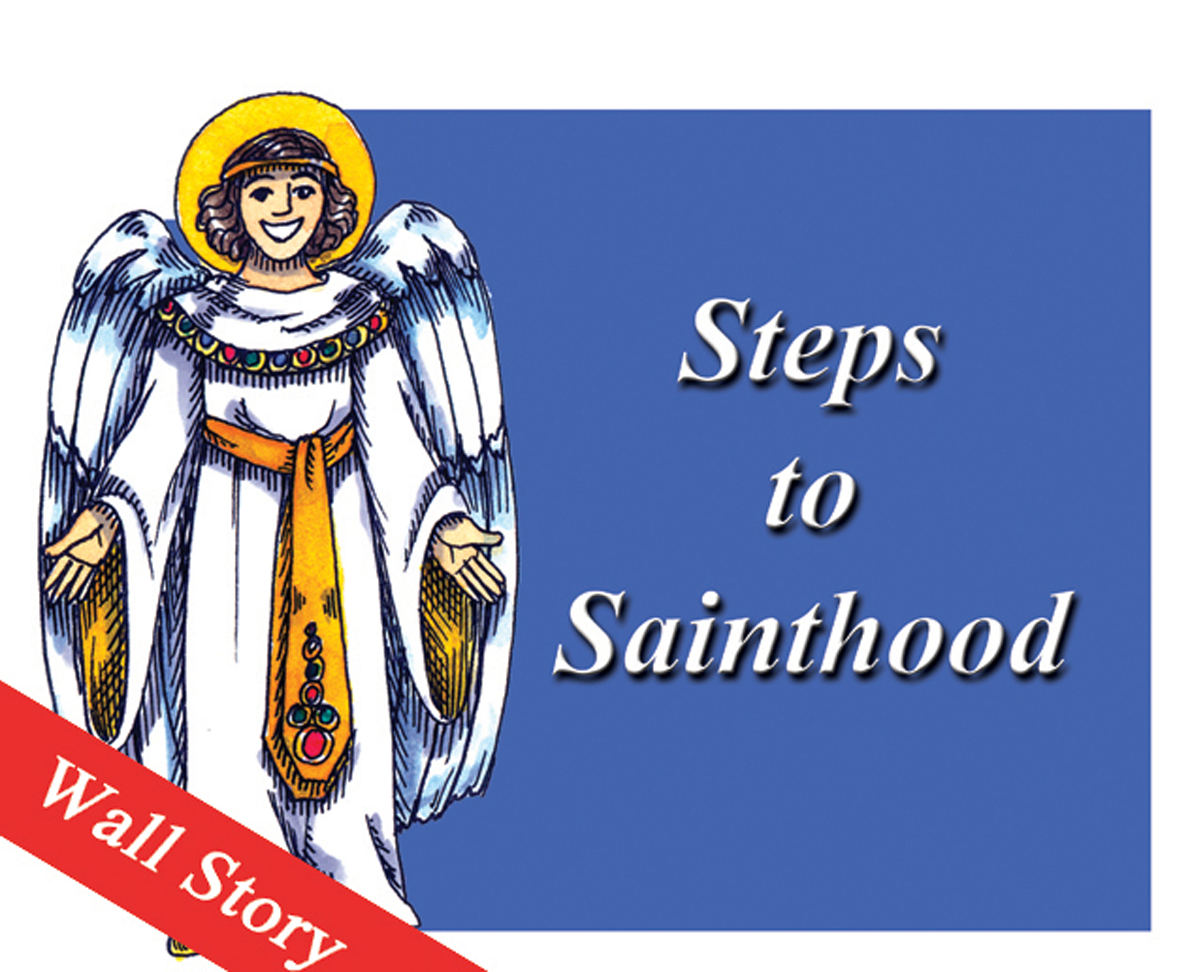 Steps to Sainthood Wall Story